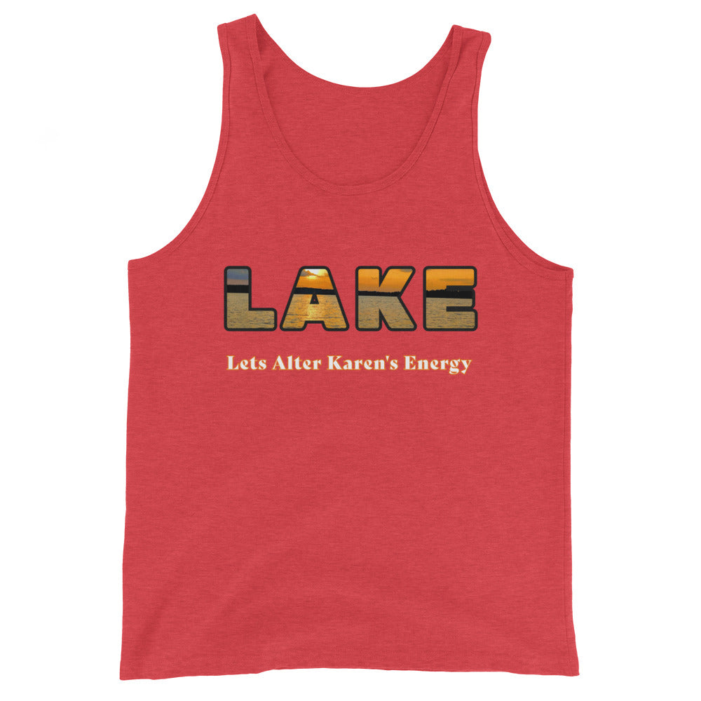 LAKE Vibes Tank Top: Let's Alter Karen's Energy